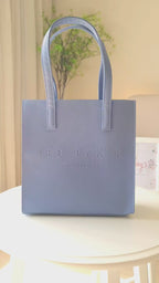 Ted Baker London Structured Small Tote Bag – Powder Blue