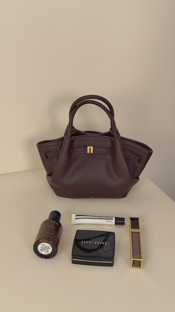 JW PEI Hana Mini Tote Bag - Dark Brown