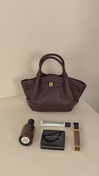 JW PEI Hana Mini Tote Bag - Dark Brown