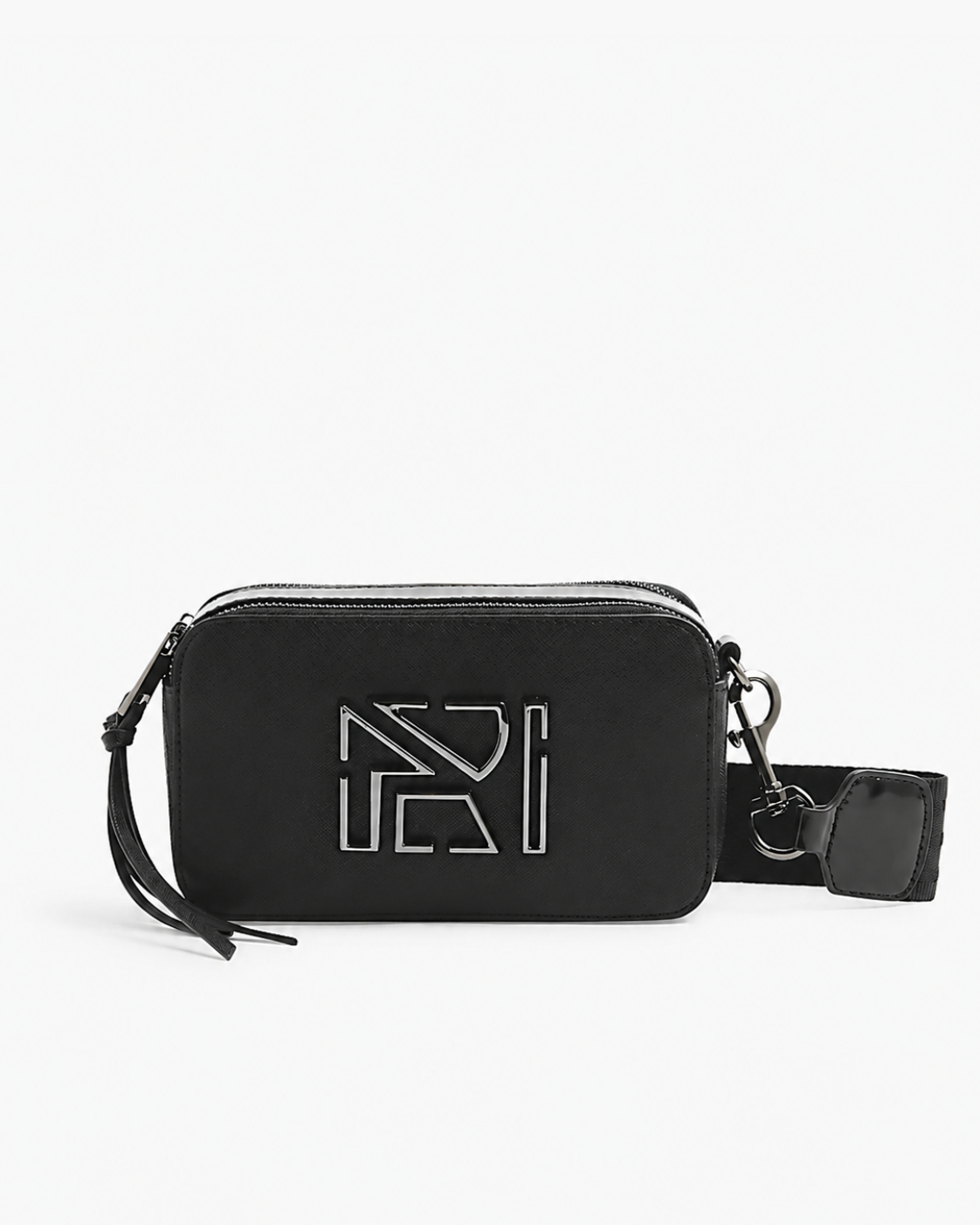 River Island Black Crossbody Bag - Black - image 1