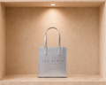 Ted Baker Crinkle Small Faux Leather Icon Tote Bag