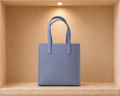 Ted Baker London Structured Small Tote Bag – Powder Blue