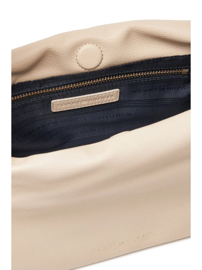 Tommy Hilfiger Handtasche Th Soft Summer Mini Bucket - Creme