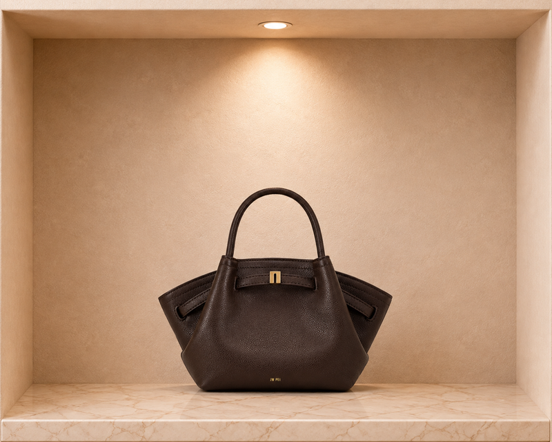 JW PEI Hana Mini Tote Bag - Dark Brown