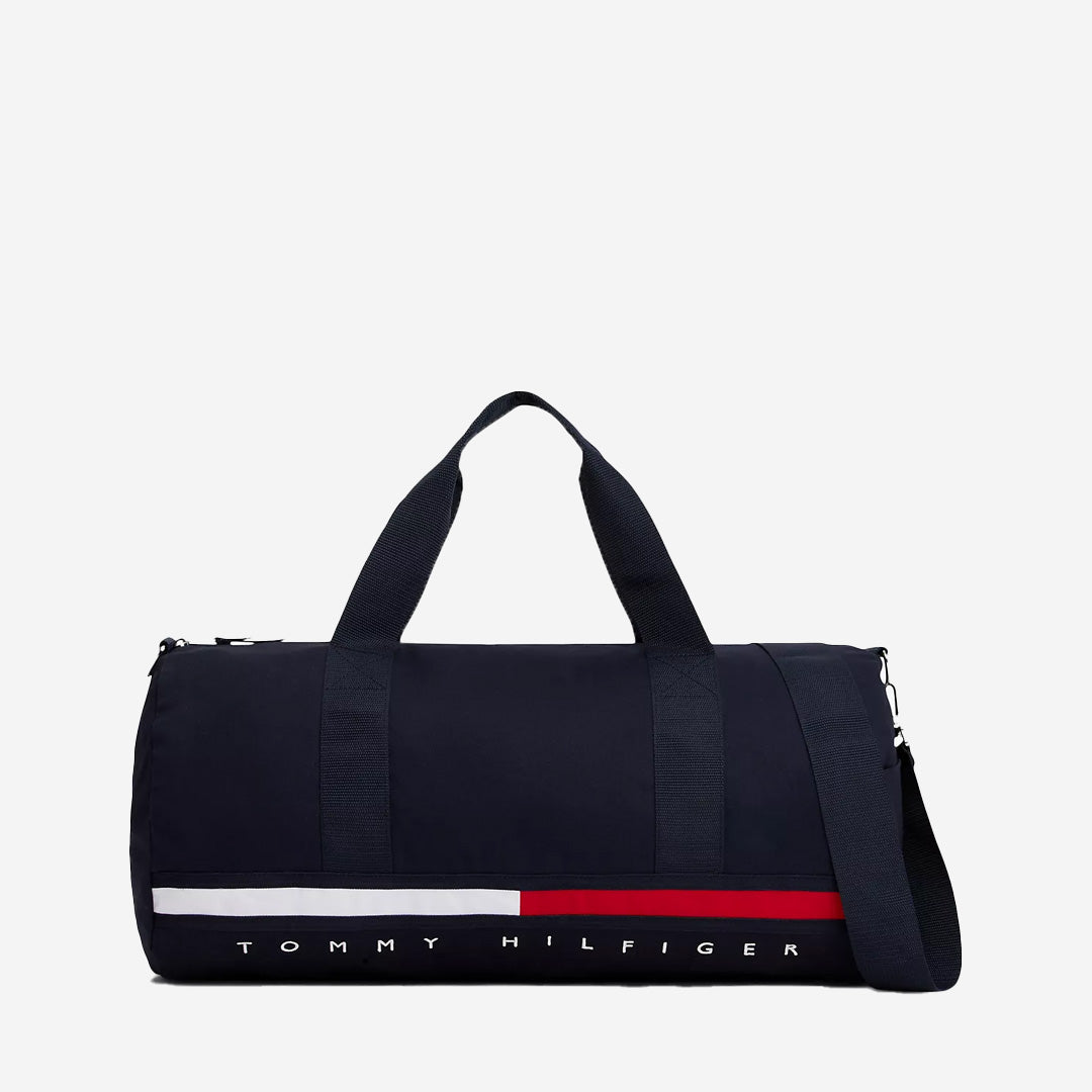 Tommy Flag Stripe Logo Duffle
