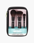 Sephora Collection Mini Face and Eye Brush Set - Travel size / Matte Black - image 1