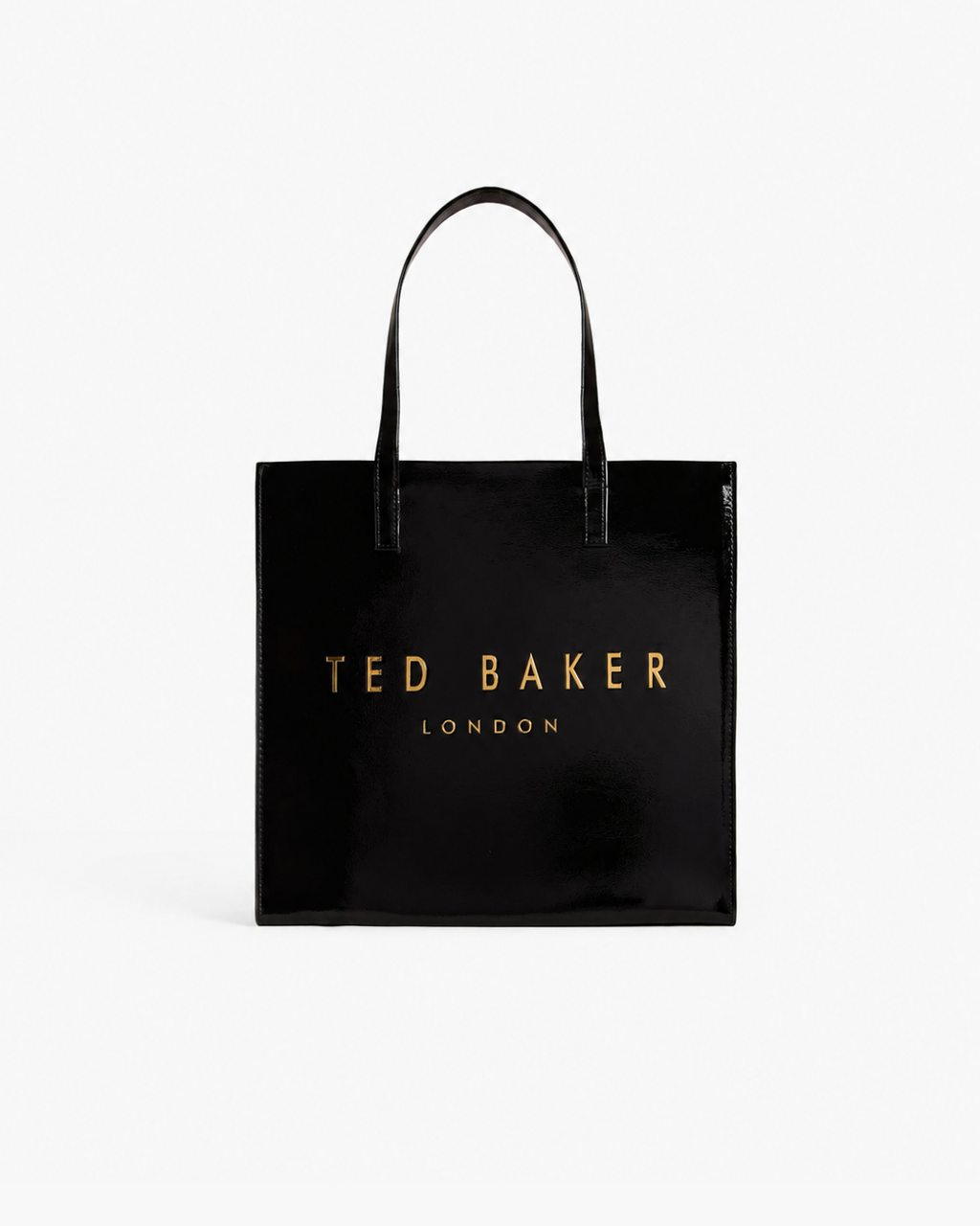 Ted Baker Black Crinkon Crinkle Large Icon Bag - Black; Large - image 1