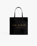Ted Baker Black Crinkon Crinkle Large Icon Bag - Black; Large - image 1