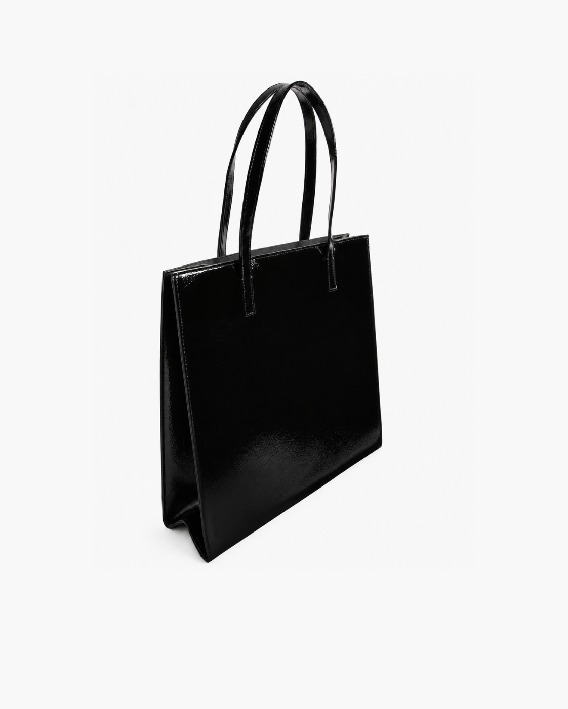 Ted Baker Black Crinkon Crinkle Large Icon Bag - Black; Large - image 2