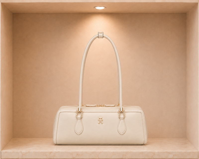 Tommy Hilfiger Colour-Blocked Rectangular Shoulder Bag