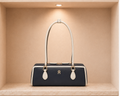 Tommy Hilfiger Colour-Blocked Rectangular Shoulder Bag - space blue - image 1