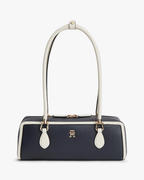 Tommy Hilfiger Colour-Blocked Rectangular Shoulder Bag - space blue - image 2