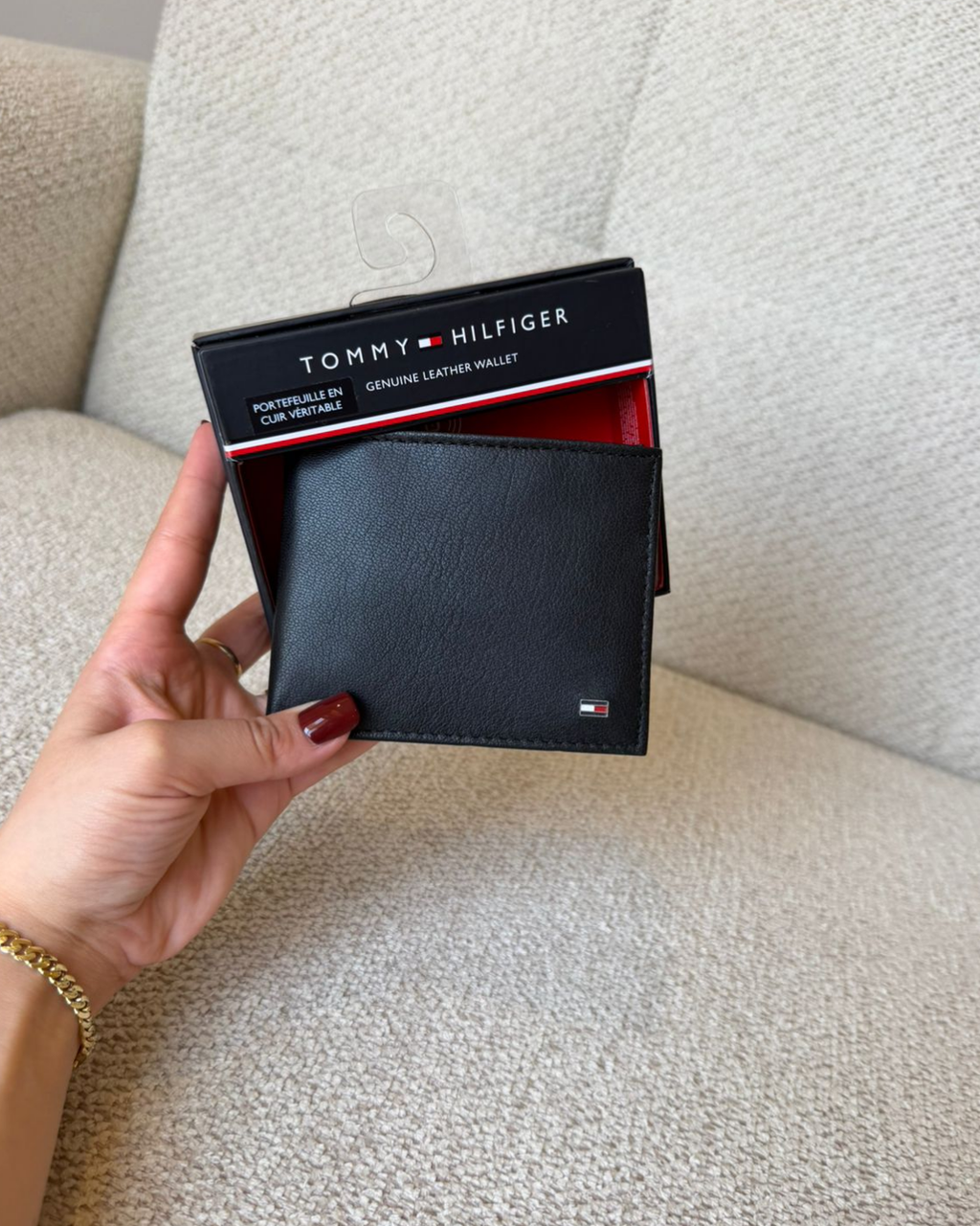 Tommy Hilfiger Men's Leather Bifold Wallet - image 2