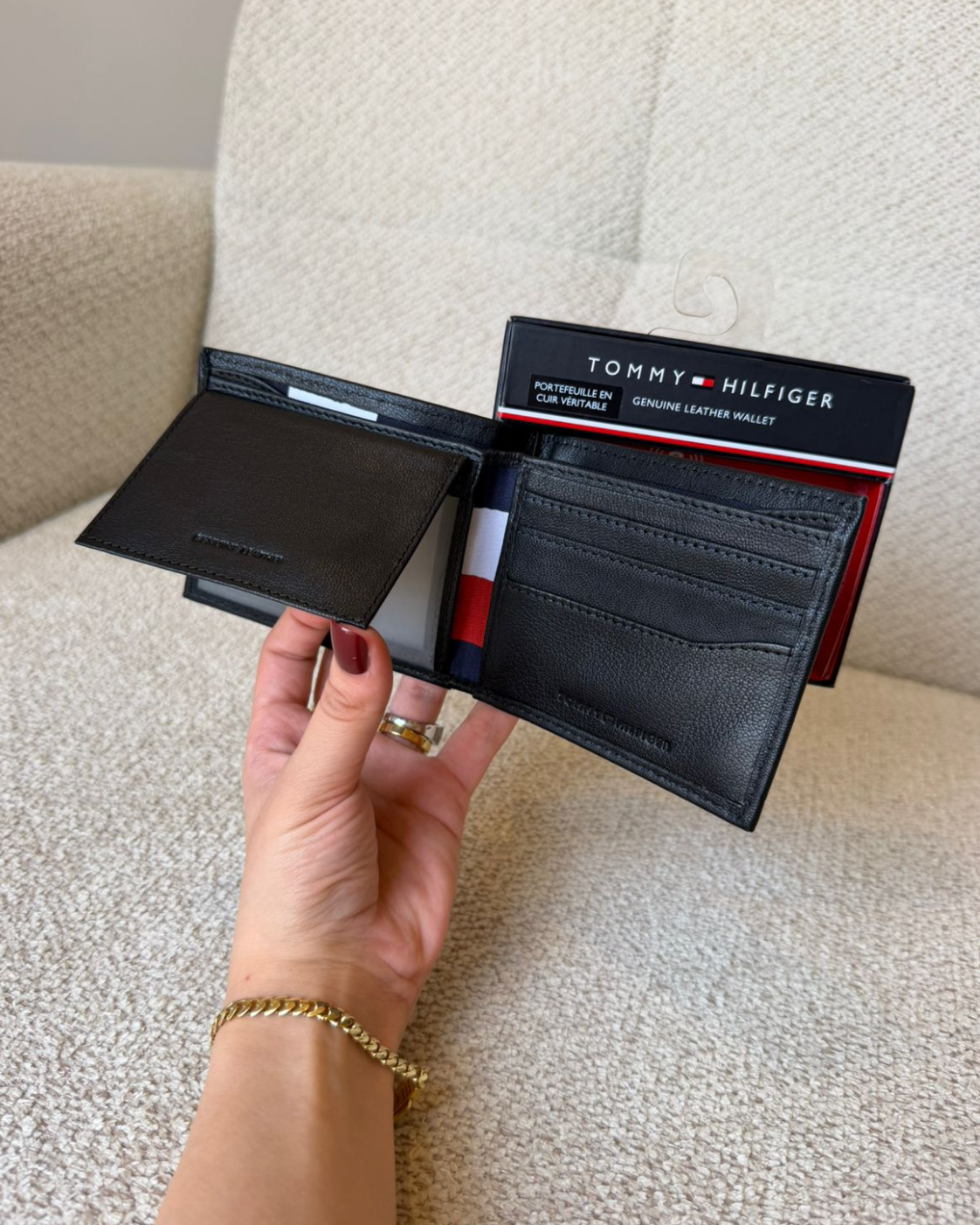 Tommy Hilfiger Men's Leather Bifold Wallet - image 3