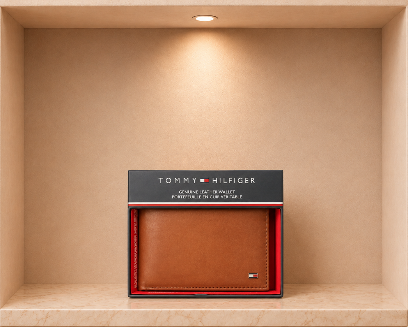 Tommy Hilfiger Men's Leather Bifold Wallet - image 1