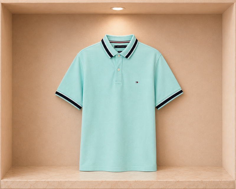 Tommy Hilfiger Regular Fit Tipped Wicking Polo Shirt
