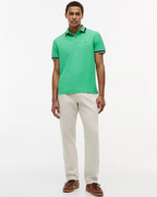Tommy Hilfiger Regular Fit Tipped Wicking Polo Shirt - Lush Green - image 4