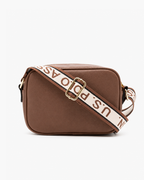 U.S. Polo Assn. Classic Zip Crossbody Bag - Taupe / Gold hardware - image 2