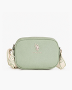 U.S. Polo Assn. Classic Zip Crossbody Bag - Mint green / Silver hardware - image 1