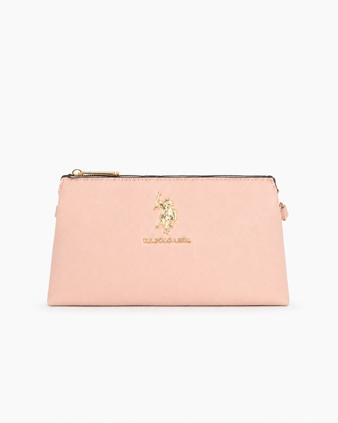 U.S. Polo Assn. Top Zip Mini Crossbody Pouch Bag - Blush Pink - image 1