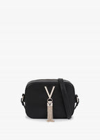 VALENTINO Divina Black Pebbled Bag