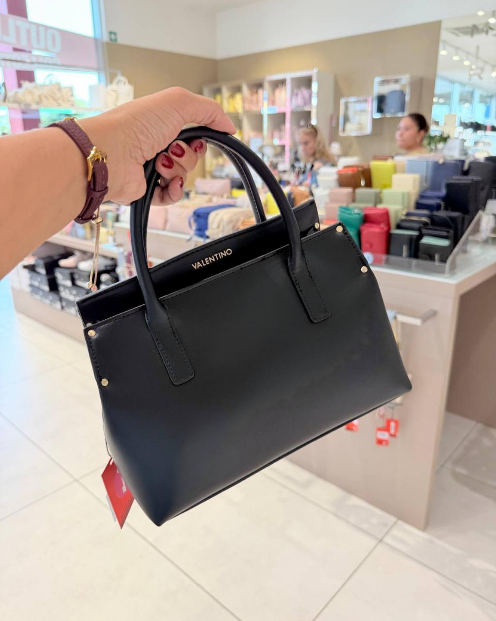 Valentino Bags Alexia Satchel Handbag - Black - image 3