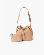 Valentino Bags Brixton Drawstring Bucket Bag Set - BEIGE - image 1