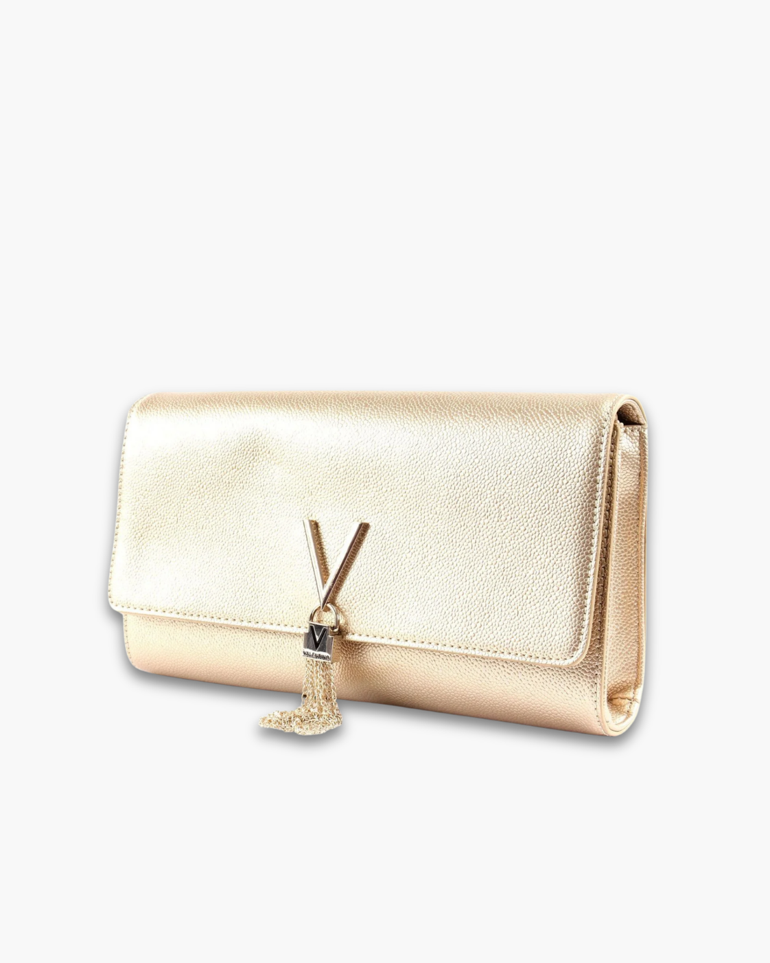 Valentino Bags Divina Pebbled Clutch Bag - image 1