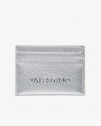 Valentino Bags Multi-Slot Slimline Credit Card Holder - Metallic Silver / Silver - image 1