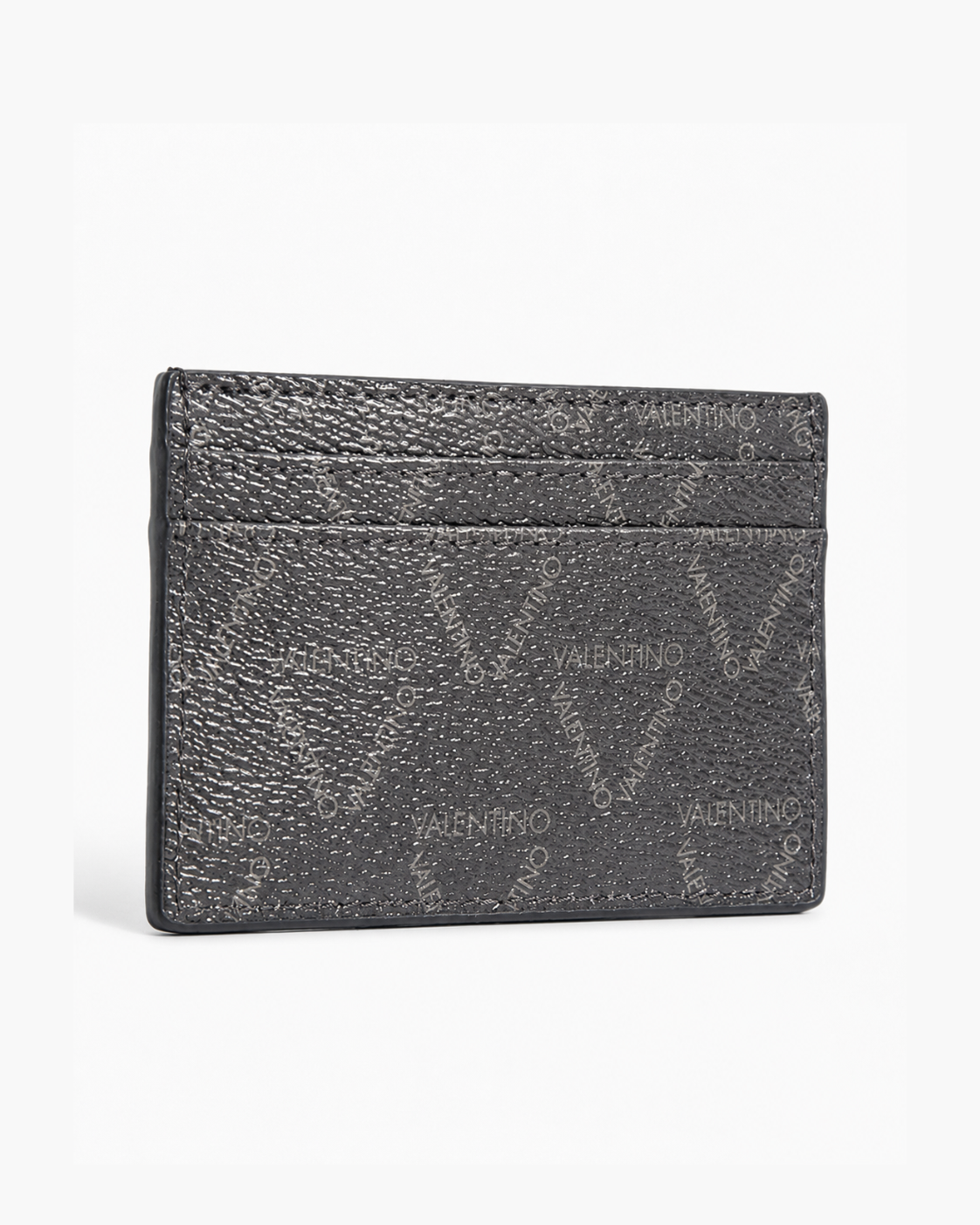 Valentino Bags Multi-Slot Slimline Credit Card Holder - Quilted Black / Gold - image 2