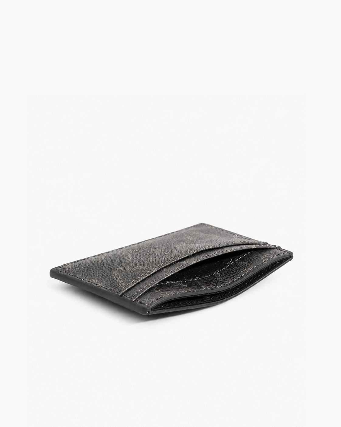 Valentino Bags Multi-Slot Slimline Credit Card Holder - Quilted Black / Gold - image 3