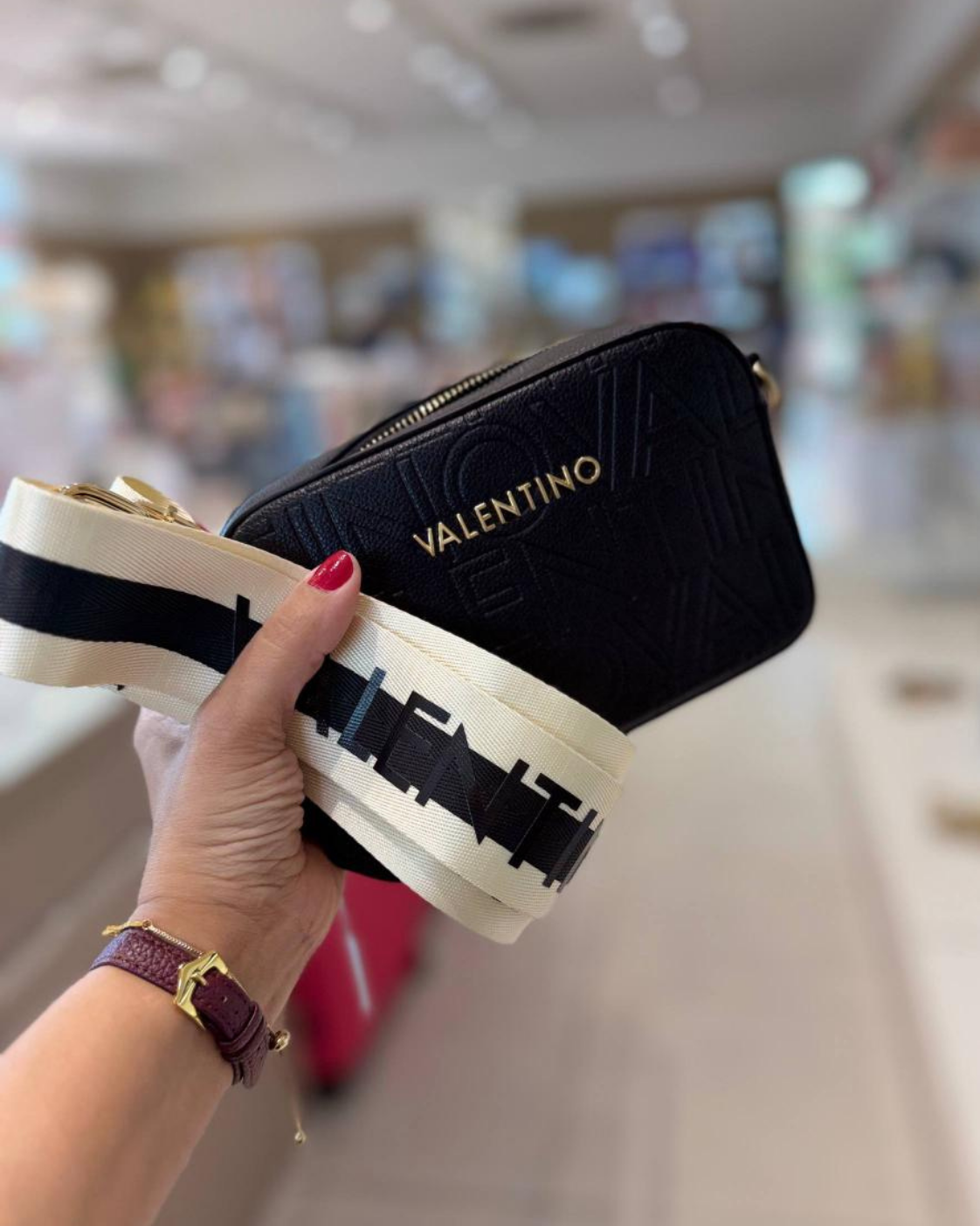 Valentino Bags Pansy Bag with 2 Straps - image 3