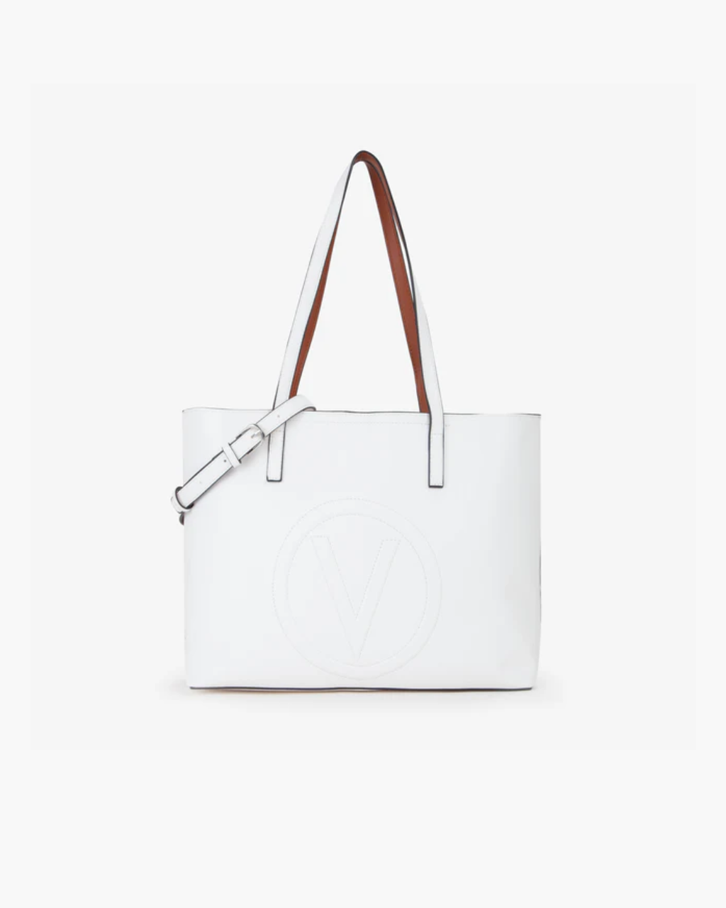 Valentino Bags Selena Re Shopper Tote Bag - White - image 1