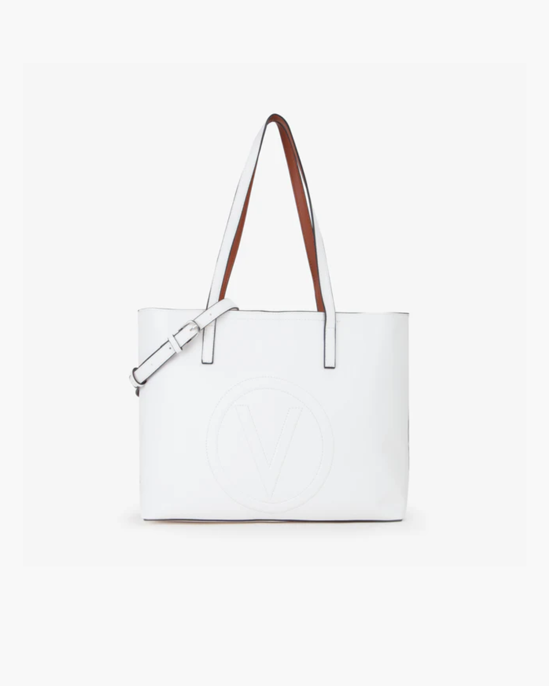 Valentino Bags Selena Re Shopper Tote Bag - White - image 1